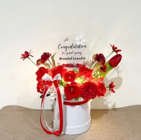 Bloom Box Akrilik Ucapan Grand Opening Grogol